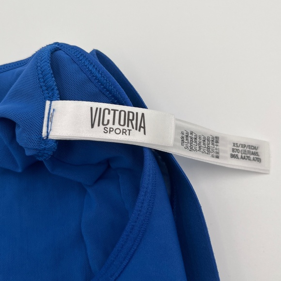 NWT Victoria Secret Seamless Scoop Royal Blue Sport Bra Size XS - Picture 7 of 12